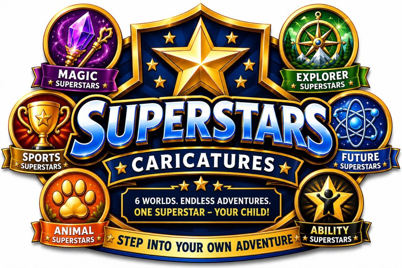 SuperStars badge artwork